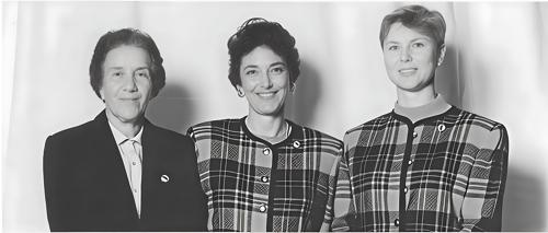 Captain Olga Urbina De Fry, Sylvia Siemon De Perez, Hilda Steivorth De Von Saalfeld